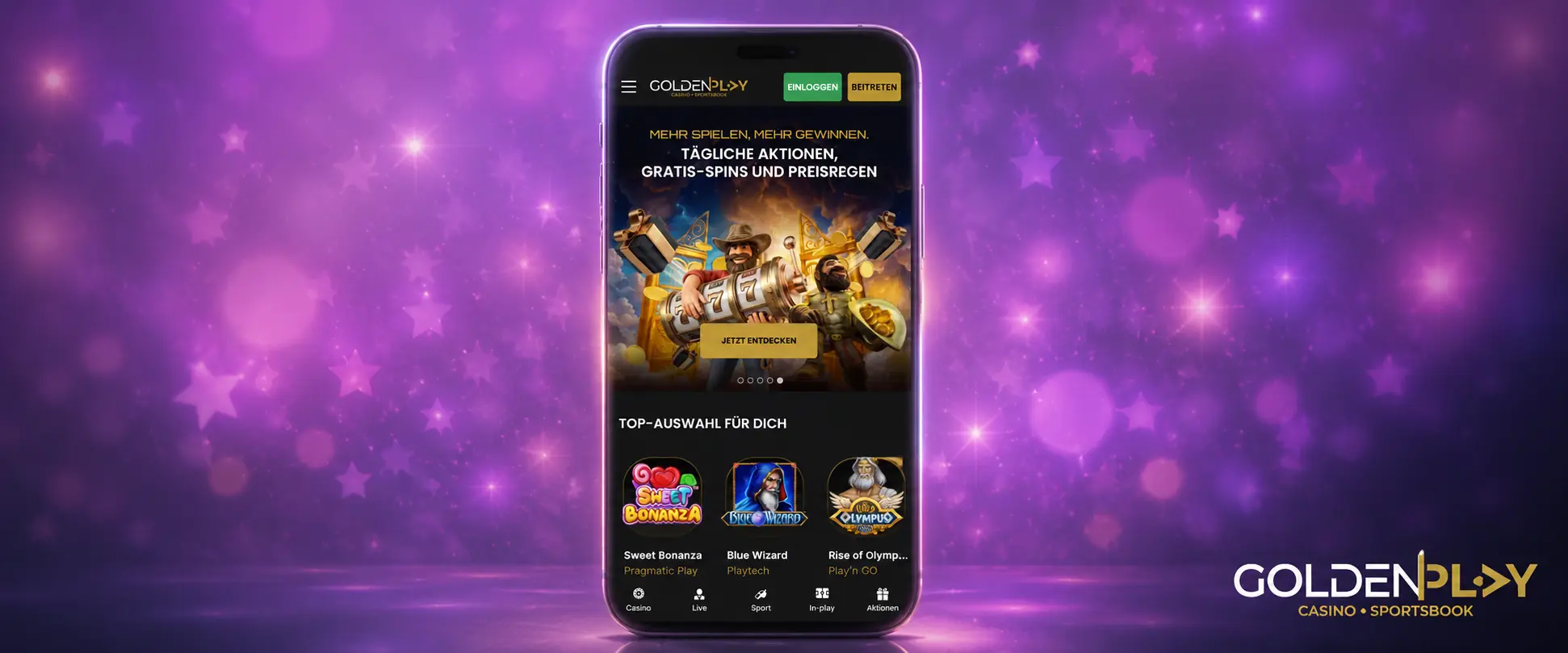 Wie startet man das Spielen von Slots?